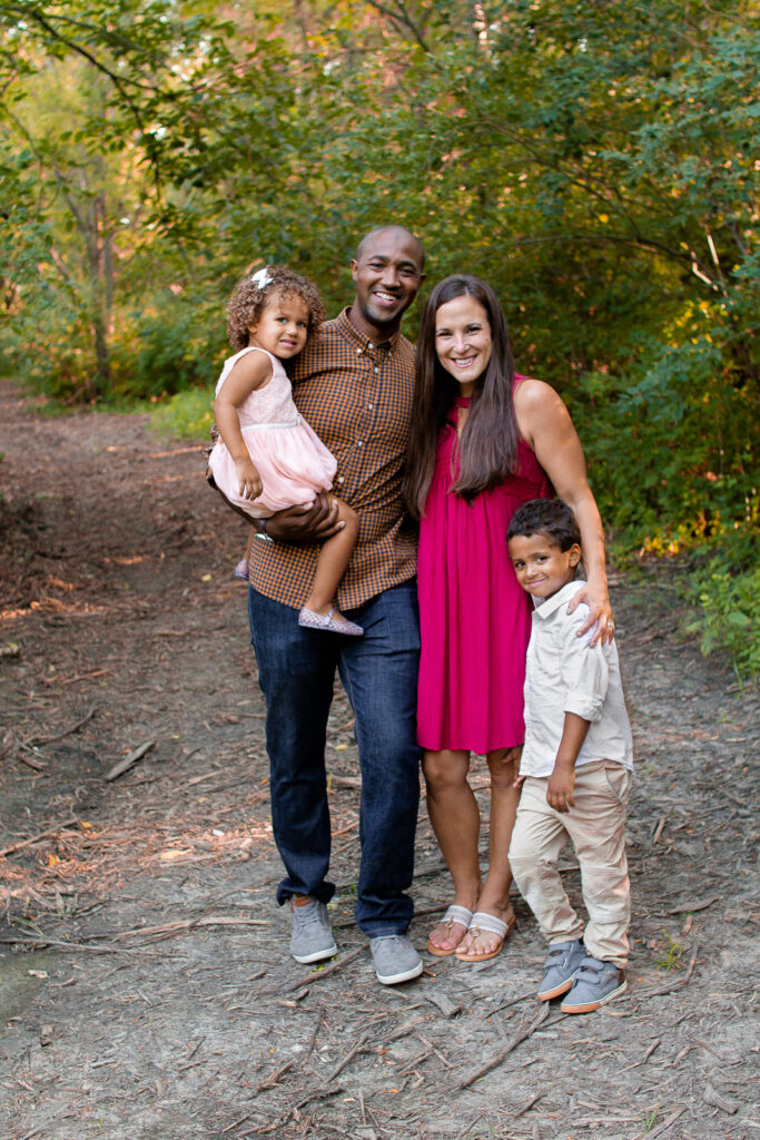 Family Photo at Ed Zorinsky Lake in Omaha, NE