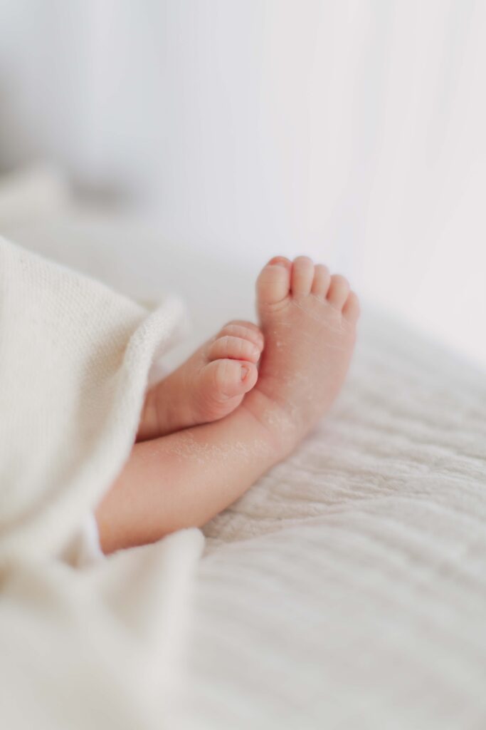 cute baby feet